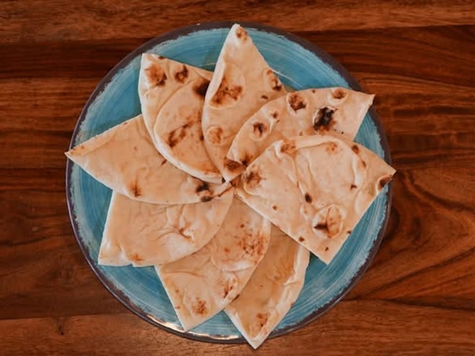 Toasted Pita.