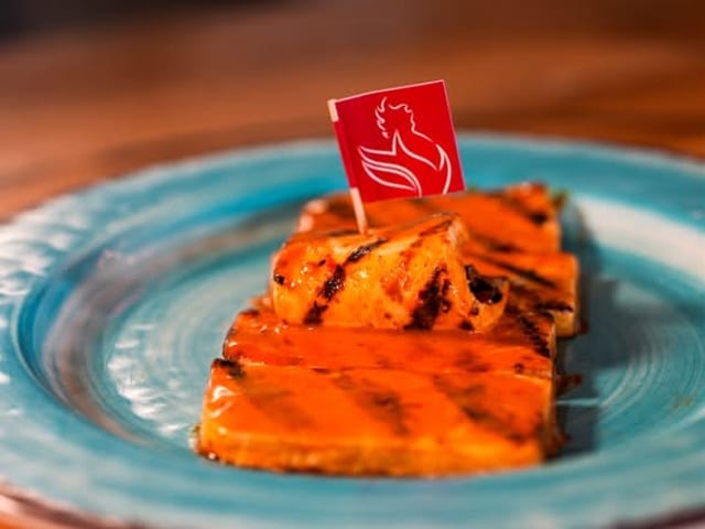 5 Peri Paneer strips.